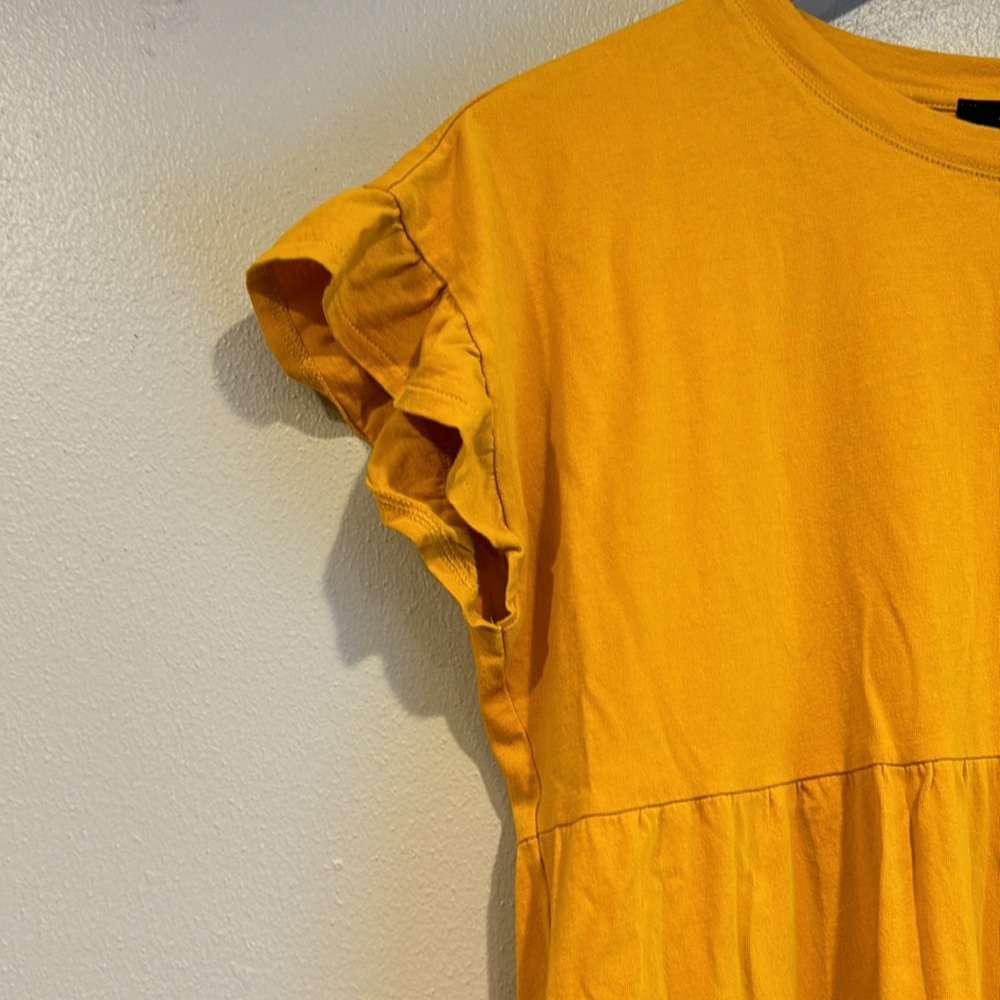 J Crew cotton tiered  dress sz S ☀️